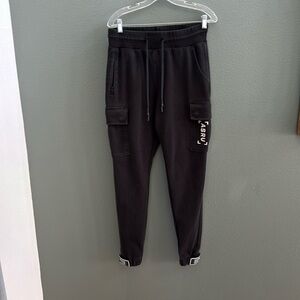 Cargo Black Joggers
